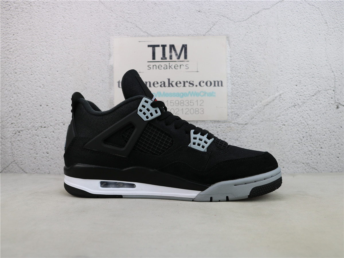 GX Batch Air Jordan 4 Retro SE Black Canvas DH7138-006